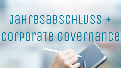 Symbolbild Jahresabschluss und Corporate Governance